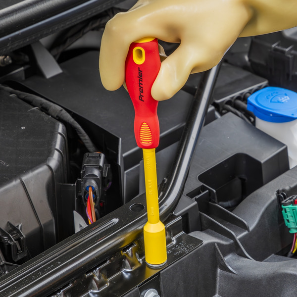 Sealey TBTE08 Premier Insulated Nut Driver Set with Tool Tray 5pc - VDE Approved