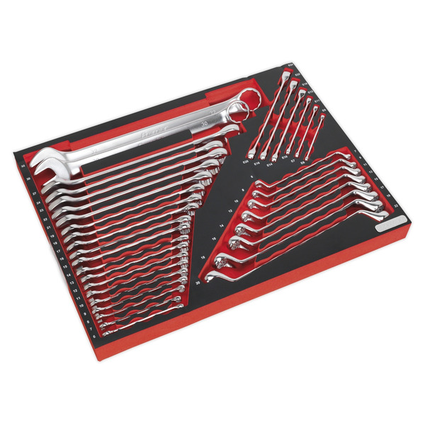 Sealey Superline PRO® Tool Chest Combination 14 Drawer with 446pc Tool Kit - Orange