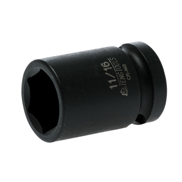 Teng TEN920122N Impact Socket Hexagon 6-Point 1/2in Drive 11/16in