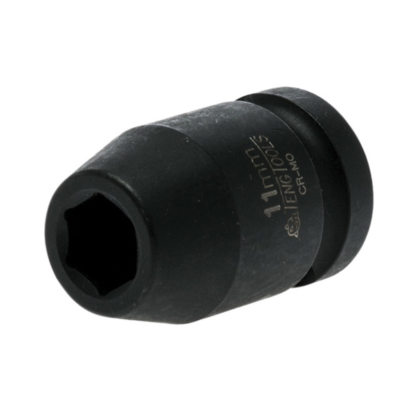 Teng TEN920511N Impact Socket Hexagon 6-Point 1/2in Drive 11mm