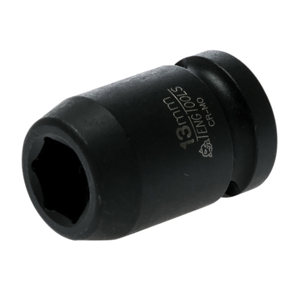 Teng TEN920513N Impact Socket Hexagon 6-Point 1/2in Drive 13mm