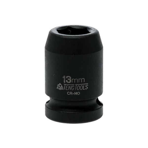 Teng TEN920513N Impact Socket Hexagon 6-Point 1/2in Drive 13mm