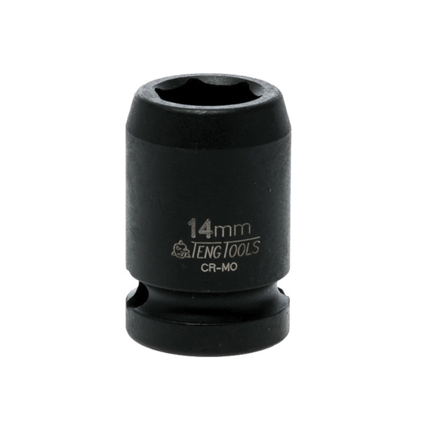 Teng TEN920514N Impact Socket Hexagon 6-Point 1/2in Drive 14mm