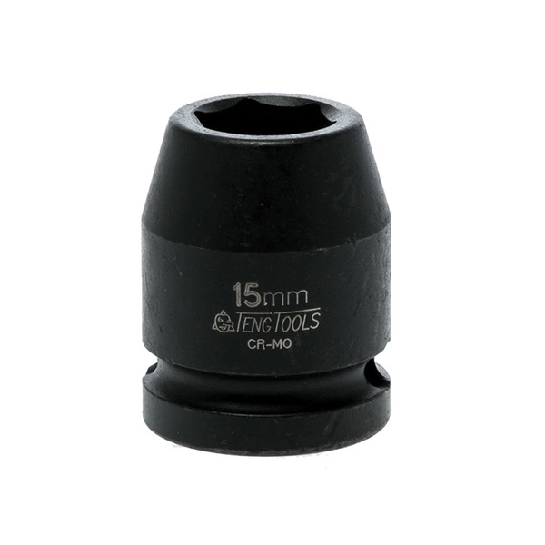Teng TEN920515N Impact Socket Hexagon 6-Point 1/2in Drive 15mm
