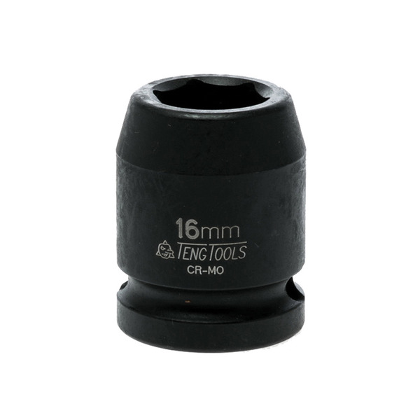 Teng TEN920516N Impact Socket Hexagon 6-Point 1/2in Drive 16mm