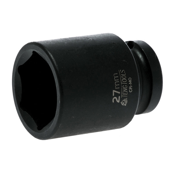 Teng TEN920527N Impact Socket Hexagon 6-Point 1/2in Drive 27mm