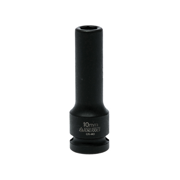 Teng TEN920610N Deep Impact Socket Hexagon 6-Point 1/2in Drive 10mm