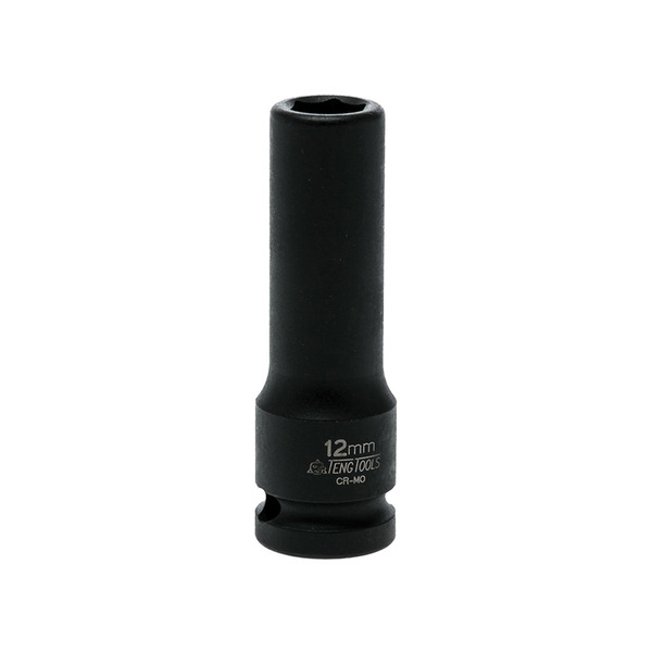 Teng TEN920612N Deep Impact Socket Hexagon 6-Point 1/2in Drive 12mm