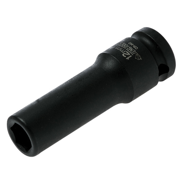 Teng TEN920612N Deep Impact Socket Hexagon 6-Point 1/2in Drive 12mm