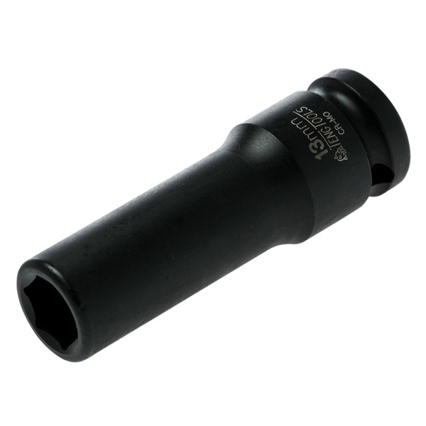 Teng TEN920613N Deep Impact Socket Hexagon 6-Point 1/2in Drive 13mm