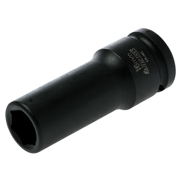 Teng TEN920616N Deep Impact Socket Hexagon 6-Point 1/2in Drive 16mm