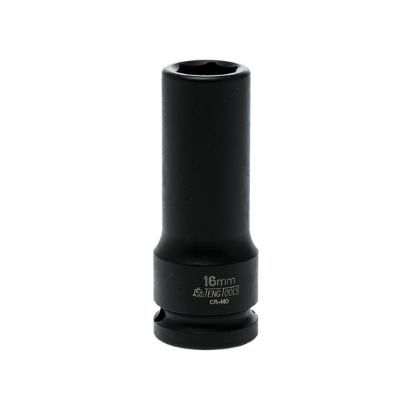 Teng TEN920616N Deep Impact Socket Hexagon 6-Point 1/2in Drive 16mm