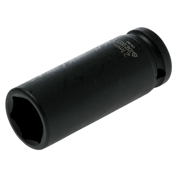 Deep Impact Socket Hexagon 6-Point 1/2in Drive 21mm