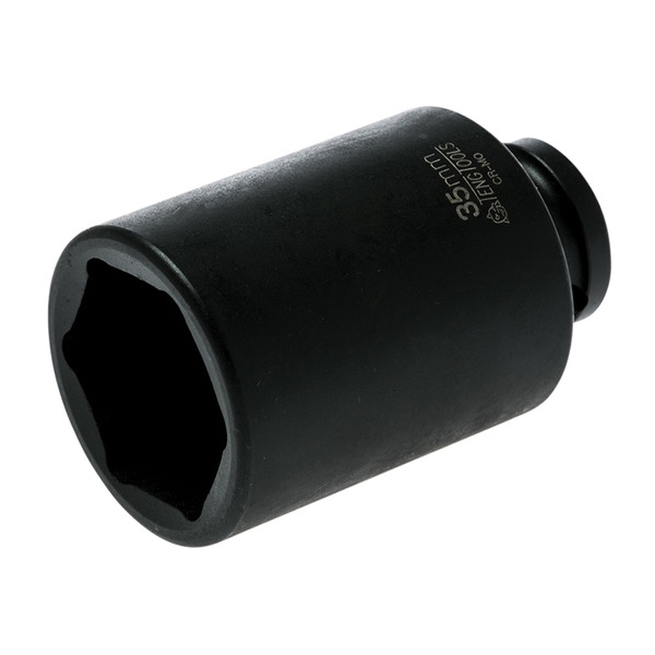 Deep Impact Socket Hexagon 6-Point 1/2in Drive 35mm