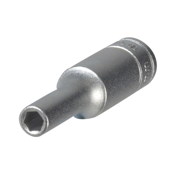 Teng TENM140210 Hexagon Socket Deep 6 Point Regular AF 1/4in Drive 5/16in