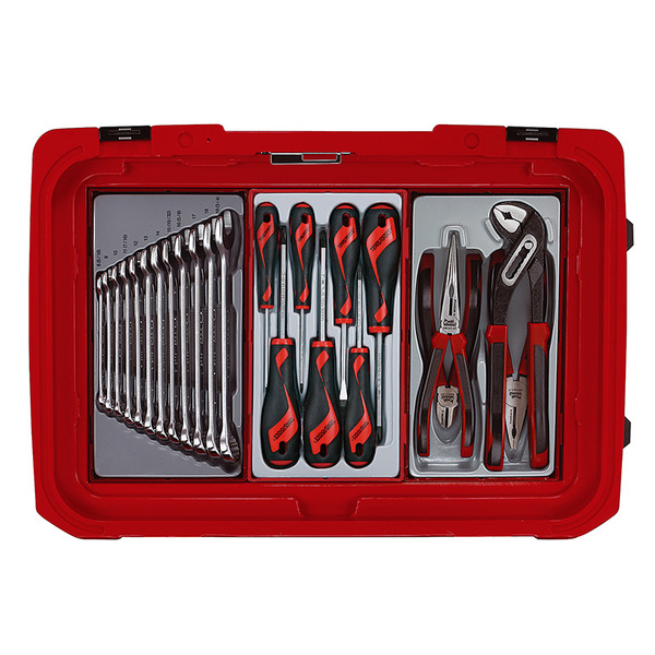 Teng TENSC04 Flight Style Carry Case Kit, 100 Piece