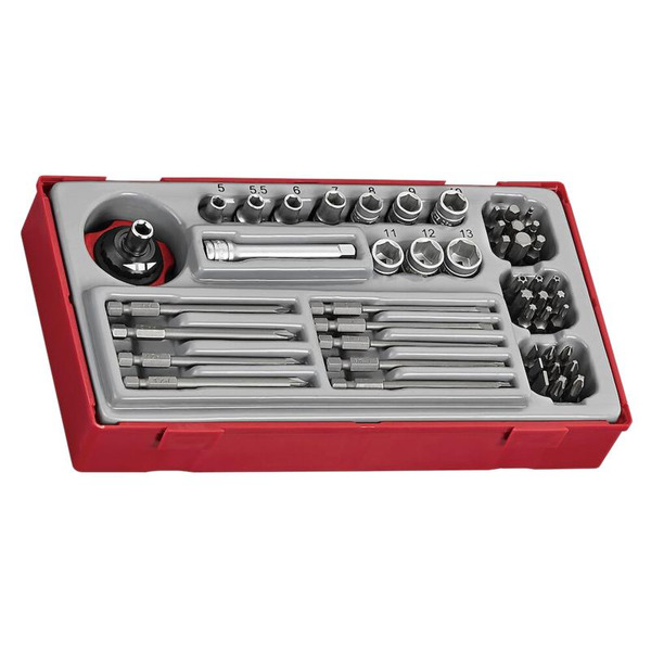 1/4in Socket & Bit Set, 48 Piece