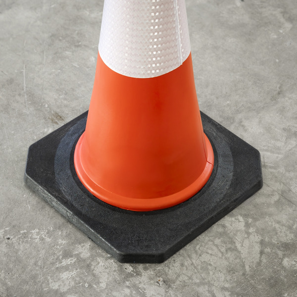 Sealey TFC05 Traffic Cone 75cm - Pack of 5