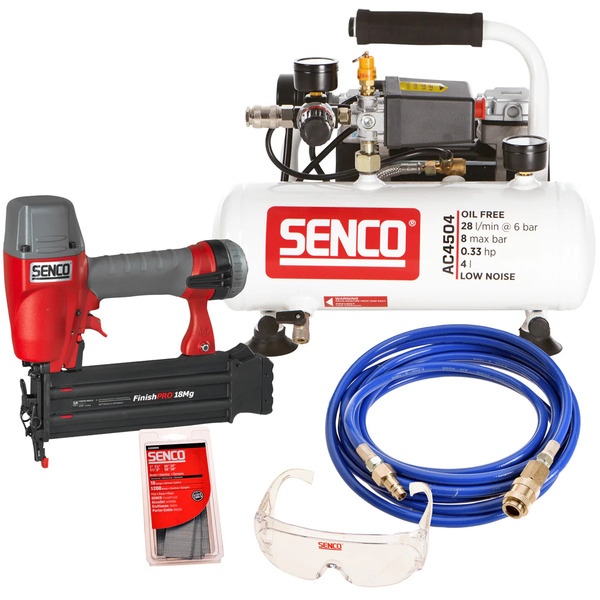SENCO Senco AFN0024KITUK 18-Gauge Low Noise Compressor Kit 230V