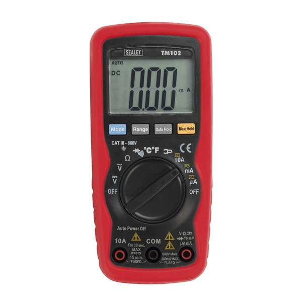 Sealey TM102 8-Function Professional Auto-Ranging Digital Multimeter