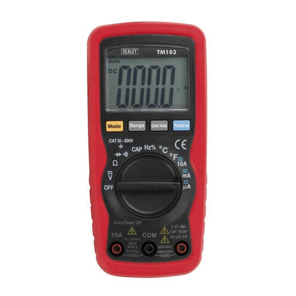Sealey TM103 11-Function Professional Auto-Ranging Digital Multimeter