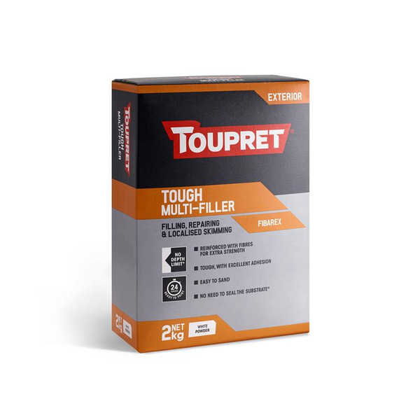 Toupret TOUTTFIBA02 Tough Multi-filler 2kg