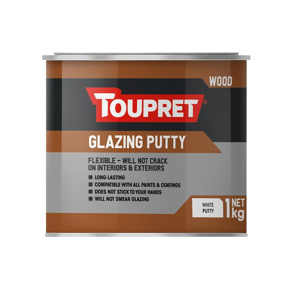 Toupret TOUTTMABLA01 Glazing Putty 1kg