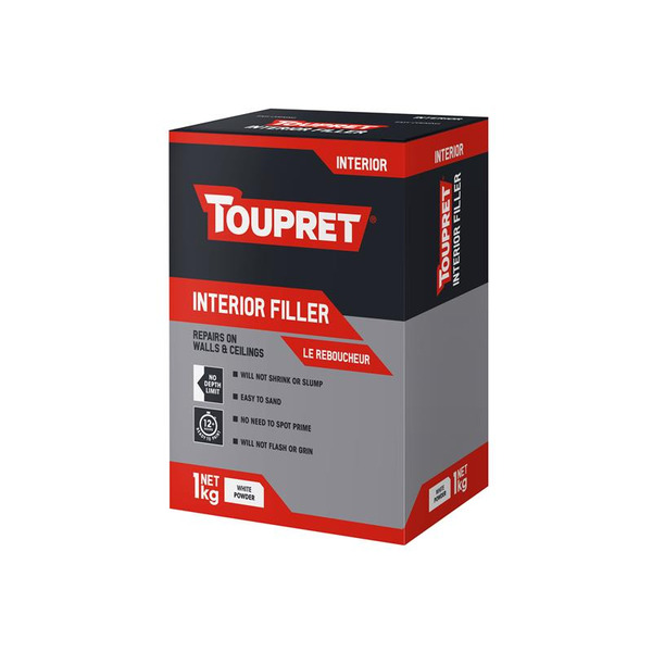 Toupret TOUTTREB701 Interior Filler1kg