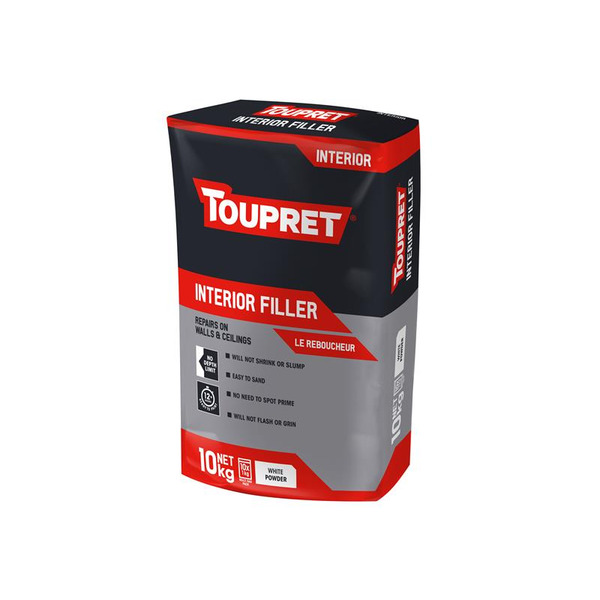 Toupret TOUTTREB7101 Interior Filler 10kg