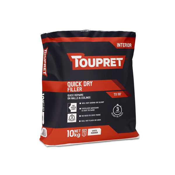 Toupret TOUTTREB901 Quick Dry Filler 10kg