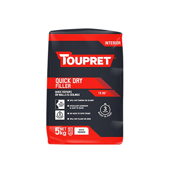 Toupret TOUTTREB9051 Quick Dry Filler 5kg