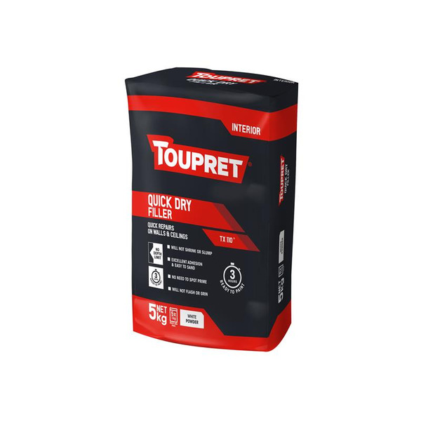 Toupret TOUTTREB9051 Quick Dry Filler 5kg