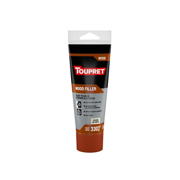 Toupret TOUTTRPOWTUB Wood Filler Off-White 330g