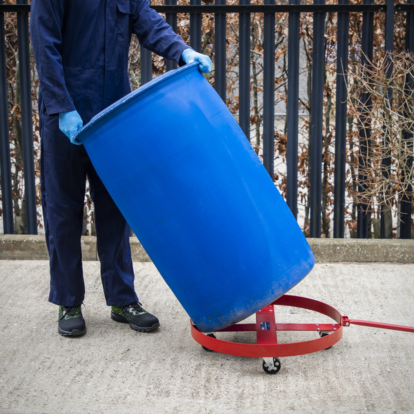 Sealey TP205H Drum Dolly with Handle 205L