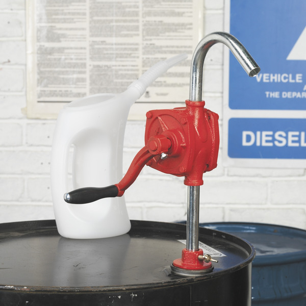 Sealey TP55 Rotary Pump for 205L Drum 0.2L/Revolution