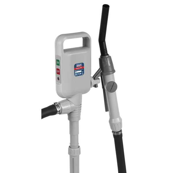Sealey TP81 Battery Operated Fluid Transfer Pump with Nozzle