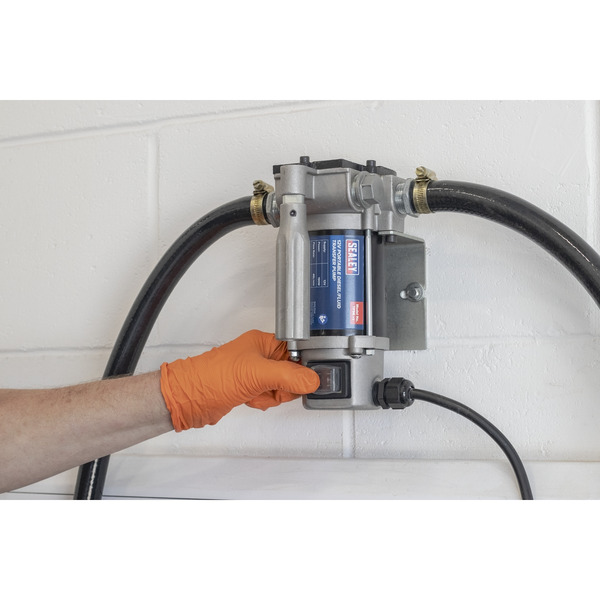 Sealey Portable Diesel/Fluid Transfer Pump 12V