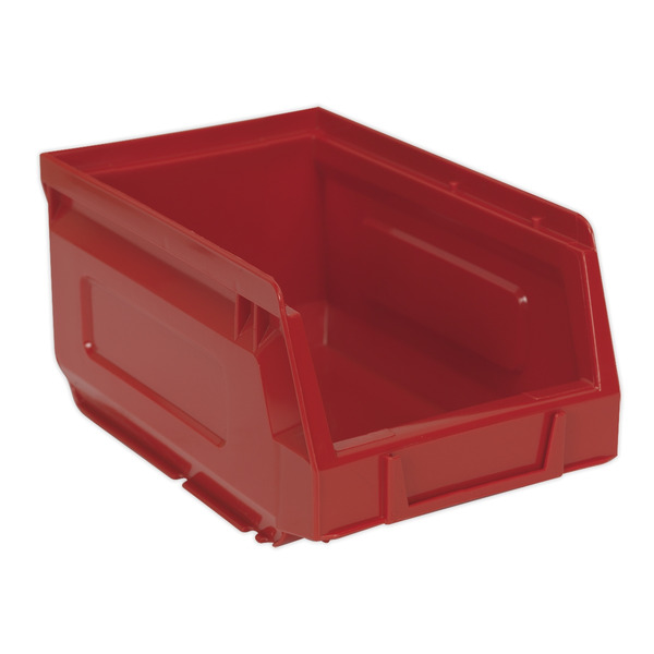 Sealey TPS224R Plastic Storage Bin 105 x 165 x 85mm, Red - Pack of 24