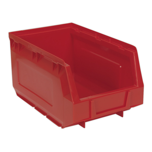 Sealey TPS324R Plastic Storage Bin 150 x 240 x 130mm, Red - Pack of 24
