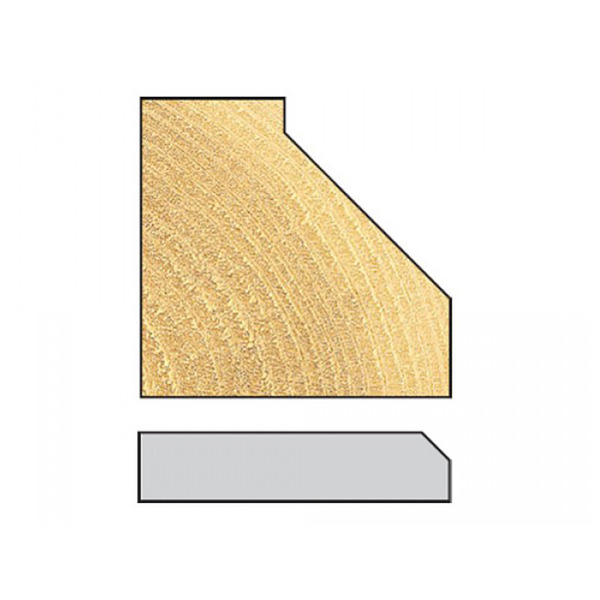 Trend TRE10H114TC 10H/1 x 1/4 TCT Pin Guided Chamfer / Bevel 45 10 .0 x 14.0mm