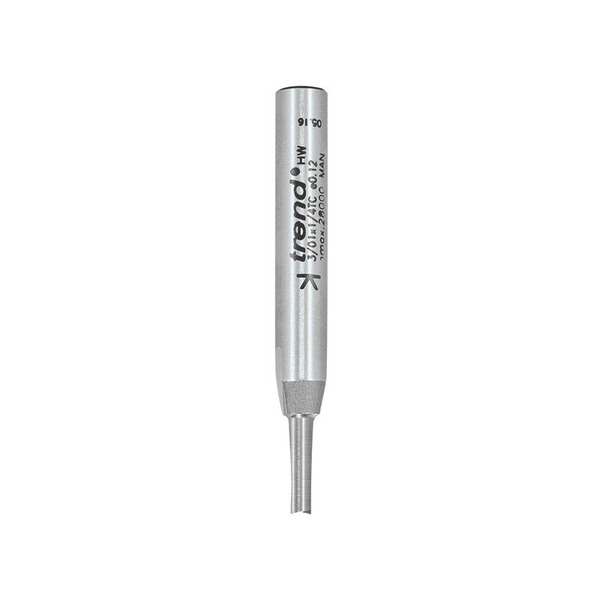 Trend TRE30114TC 3/01 x 1/4 TCT Two Flute Cutter 4.0 x 11mm