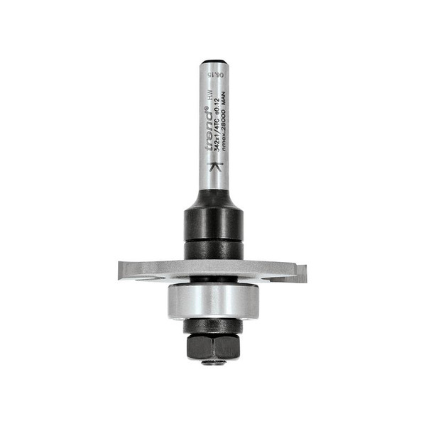 Trend TRE34214TC 342 x 1/4 TCT Bearing Guided Biscuit Jointer 4.0 x 40mm