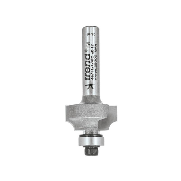 Trend TRE461114TC 46/11 x 1/4 TCT Bearing Guided Ovolo & Round Over 3.2mm Radius