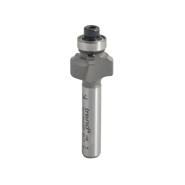 Trend TRE4611514TC 46/115 x 1/4 TCT Bearing Guided Ovolo & Round Over 1.6mm Radius