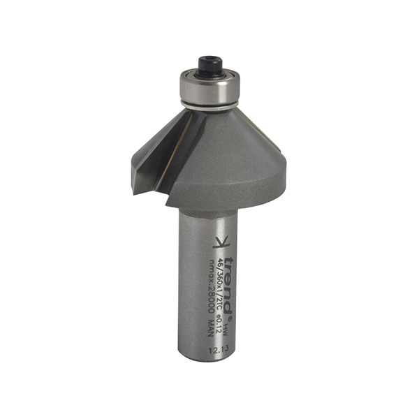 Trend TRE4636012TC 46/360 x 1/2 TCT Bearing Guided Chamfer 45 35.1 x 12mm