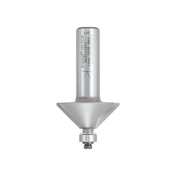 Trend TRE463712TC 46/37 x 1/2 TCT Bearing Guided Chamfer 45 31.8 x 12mm