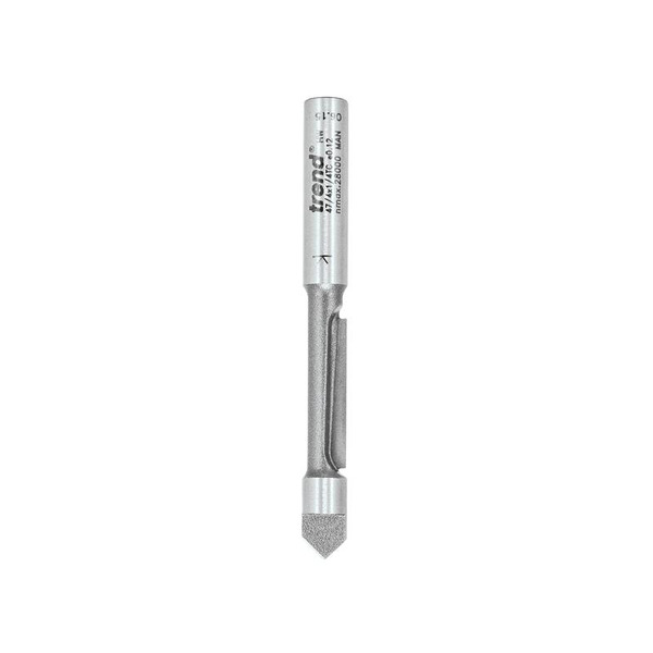 Trend TRE47414TC 47/4 x 1/4 TCT Pierce & Trim Cutter 6.3 x 18mm