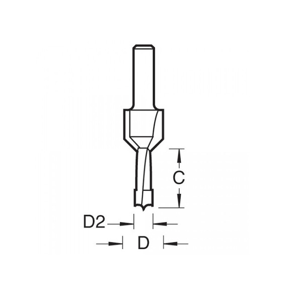 Trend TRE621014TC 62/10 x 1/4 TCT Drill / Countersink / Counterbore