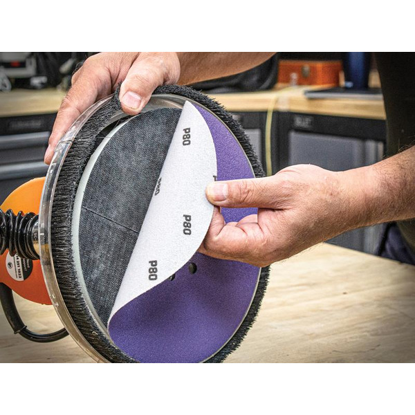 Trend TREAB22560Z Zirconium Orbital Sanding Disc 225mm x 60G (Pack 10)
