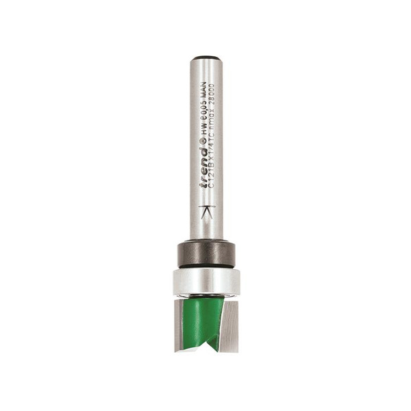 Trend TREC121B14TC C121B x 1/4 TC Bearing Guided Template Profile Cutter 12.7mm x 9.5mm